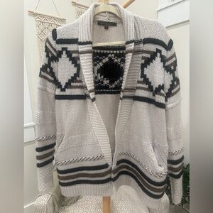 Love Stitch “The Dude” Southwestern Cardigan Sweater Women’s M